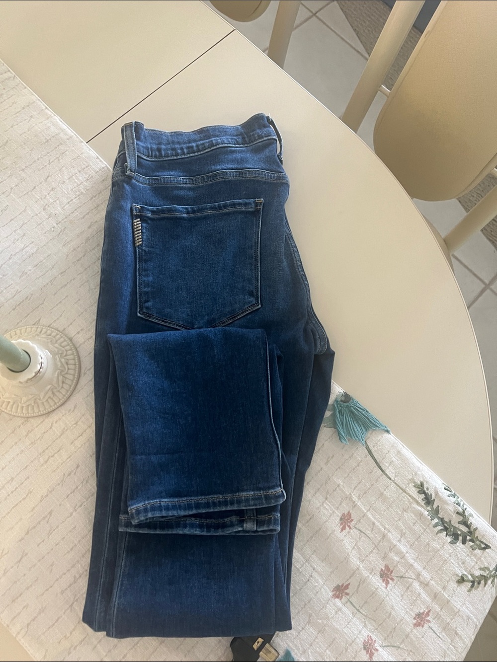PAIGE Lennox Slim Straight Jeans in Dark Indigo